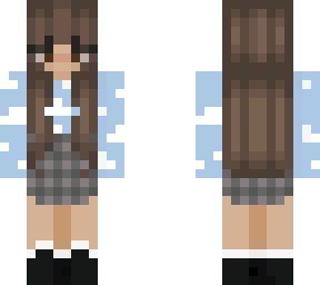 blue cloud sweater