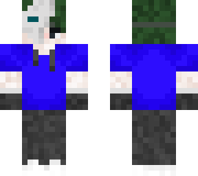 boy whith broken mask