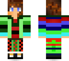 boy with green sweater