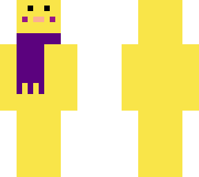 chick with scarf