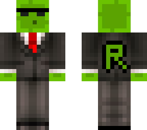 cool slime in tux