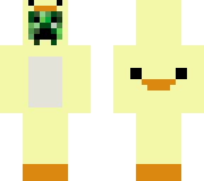 creeper in ducky suit uwu
