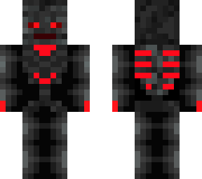 demonic wither skeleton