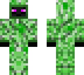 enderman in a creeper onesie fixed