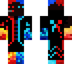 fire and water gamer enderman