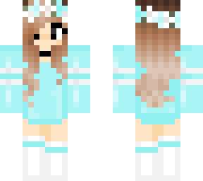 flowery blue