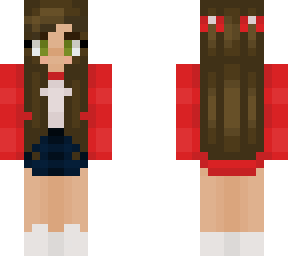 ginger pretty red outfit :3