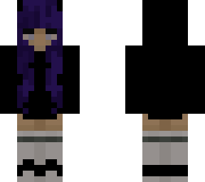 girl with purple hair (not mine, edited)