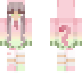 green and pink girl cat onesie hoodie