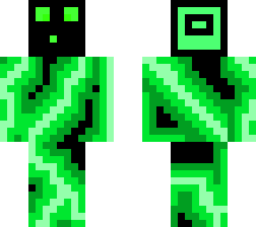 green lightning slime