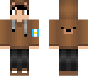 la skin de osito persona mas bonita