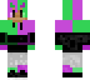leon green and purple