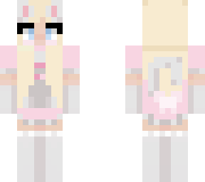 matching pink maid kitty