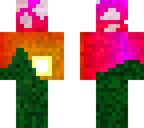 minecraft sunset with clouds