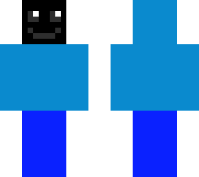 my minecraft skin (blue)