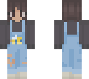 my skin with blue overalls by rennnyyy