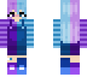 purple/blue