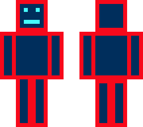 red 3d man