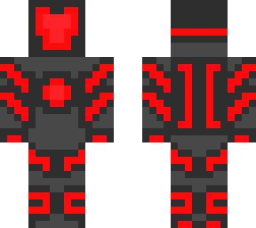red glowing robot