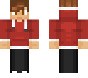 red hoodie boy