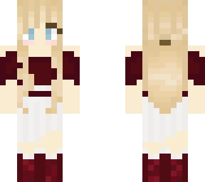 simple blonde girl