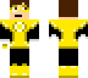simple yellow lantern (hal jordan)