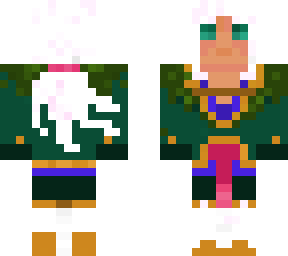 sylver long pony tail