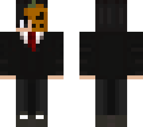 tux but orange mask