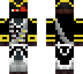 wounded eye british army skin