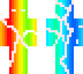 ~r a i n b o w lightning~ (color variation series)