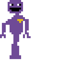 2-d purple guy