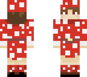 backwards mushroom girl
