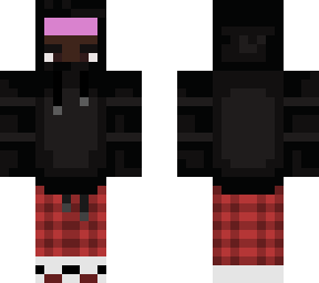 bg with pink hair
