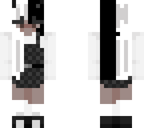 black and white