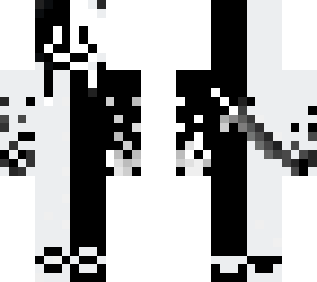 black and white boy