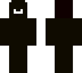 black man wie a face