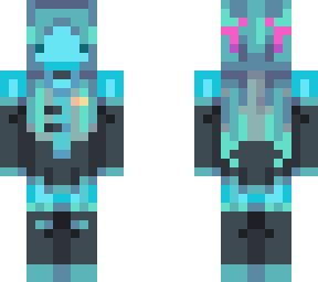 blue boi as miku