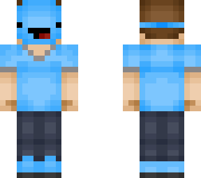 blue derp mask