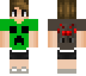 casual minecraft boy