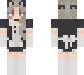 cat girl maid dress