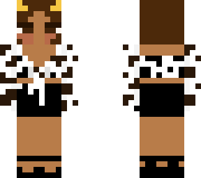 cow print girl without glasses