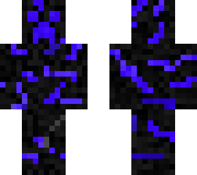 cracked blue creper