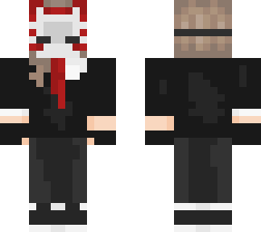 creepy cat mask (short hair)