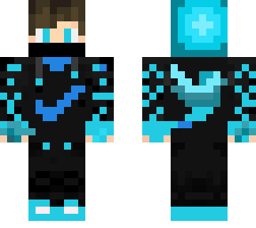 cyan gamer boy