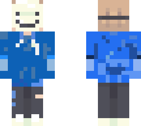 dark blue skin mask