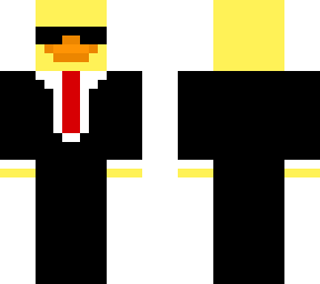 duck in a suit