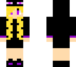 enderman hoodie girl