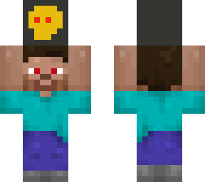 evil steve holding cobrazmc head