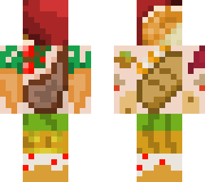 food shoved on a player