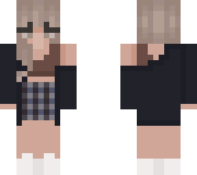 girl with black jacket
